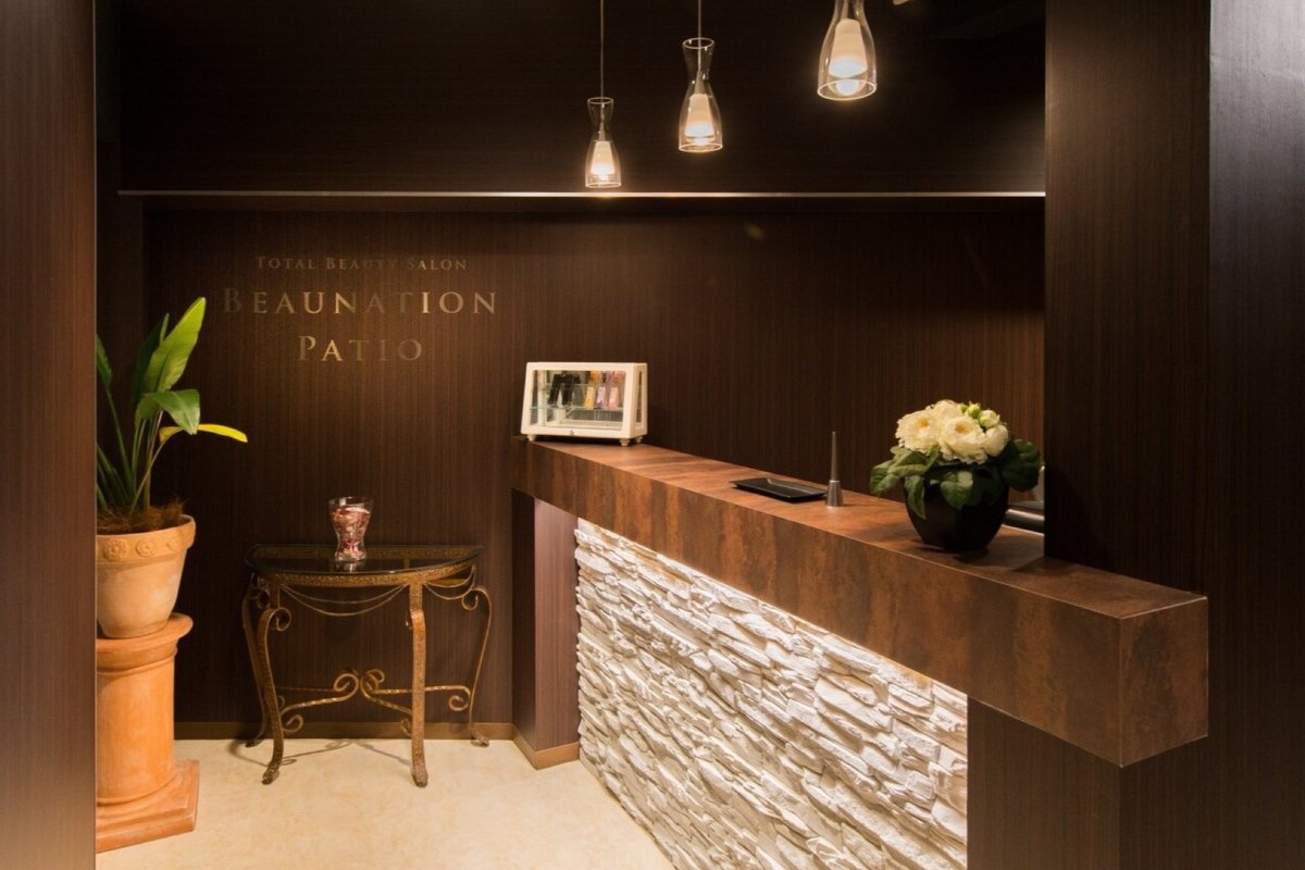 BEAUNATION PATIO 国立店の受付